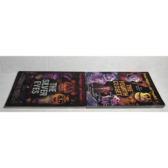 Five Nights at Freddy's Lot Of 2 Books The Fourth Closet And The Silver Eyes. - Picture 4 of 10